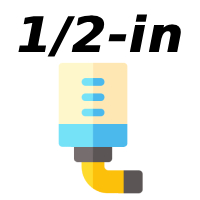 لوله گالوانیزه 1/2 اینچ