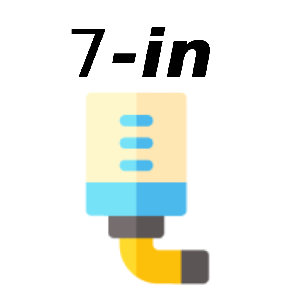 لوله گالوانیزه ۷ اینچ